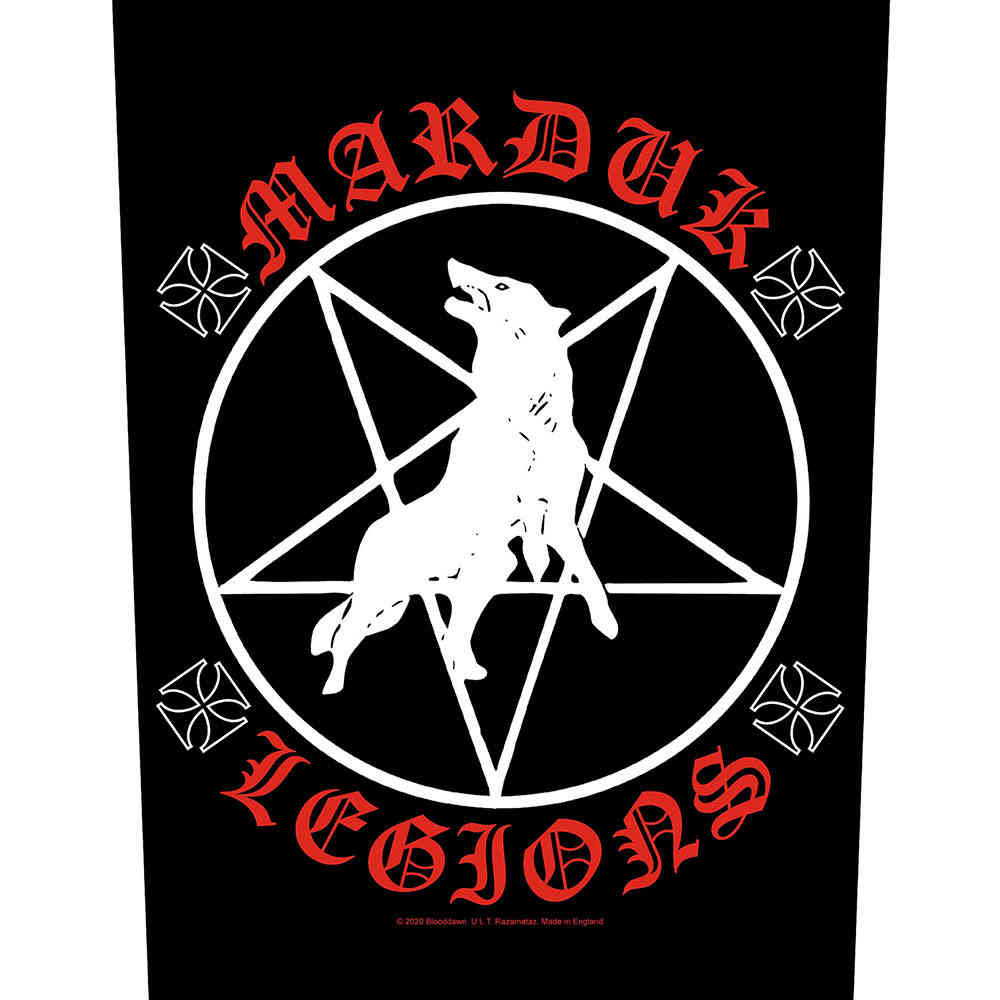 Marduk - Marduk Legions Rugpatch - Zwart